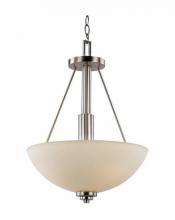  70528 BN - Mod Pod 3-Light Glass Bowl Pendant